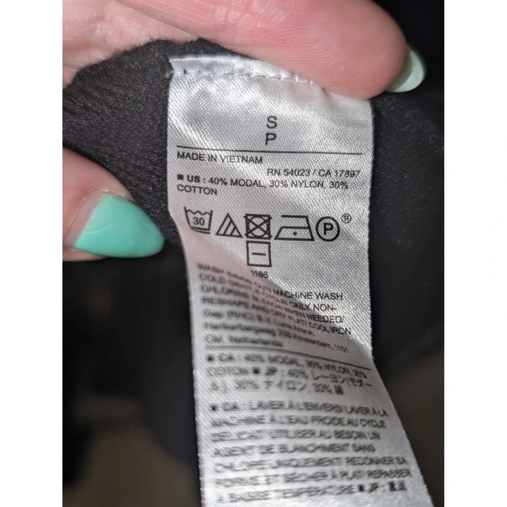 Banana Republic Black Knit Midi Skirt Women Faux Wrap S